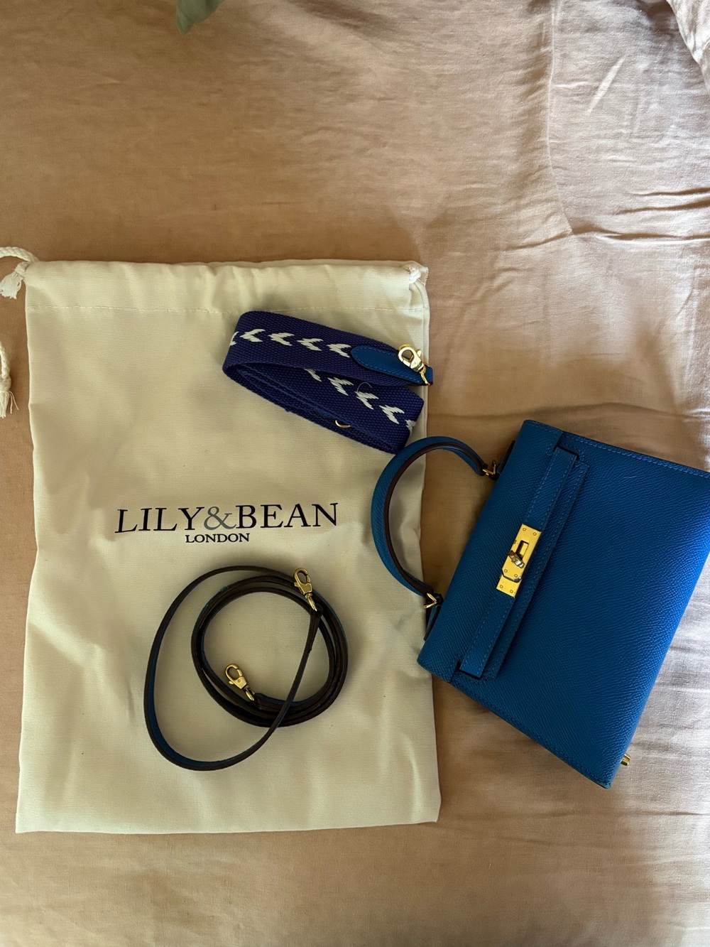 Lily & Bean Hettie Mini Bag in Lightning Blue - Picture 4 of 11